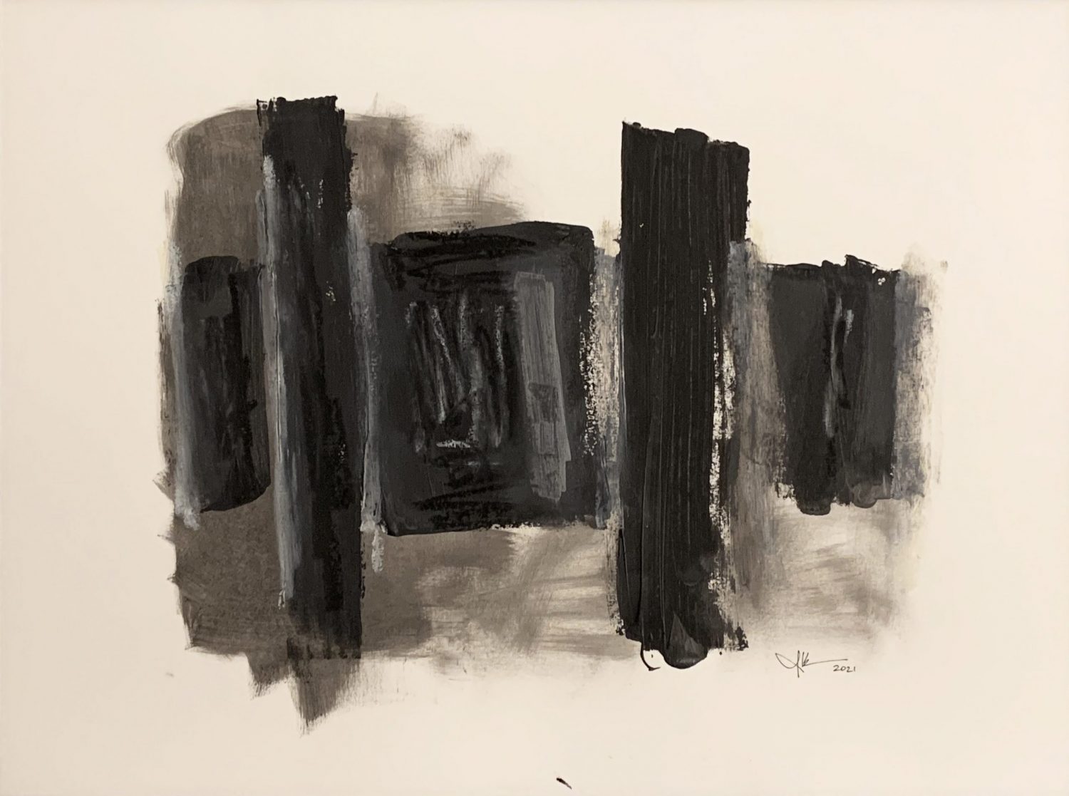 Untitled 87 by J. Kent Martin, Works on Paper, cropped