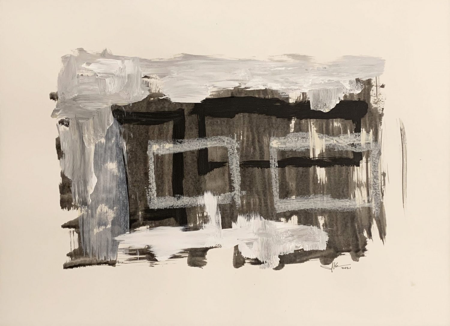 Untitled 89 by J. Kent Martin, Works on Paper, cropped